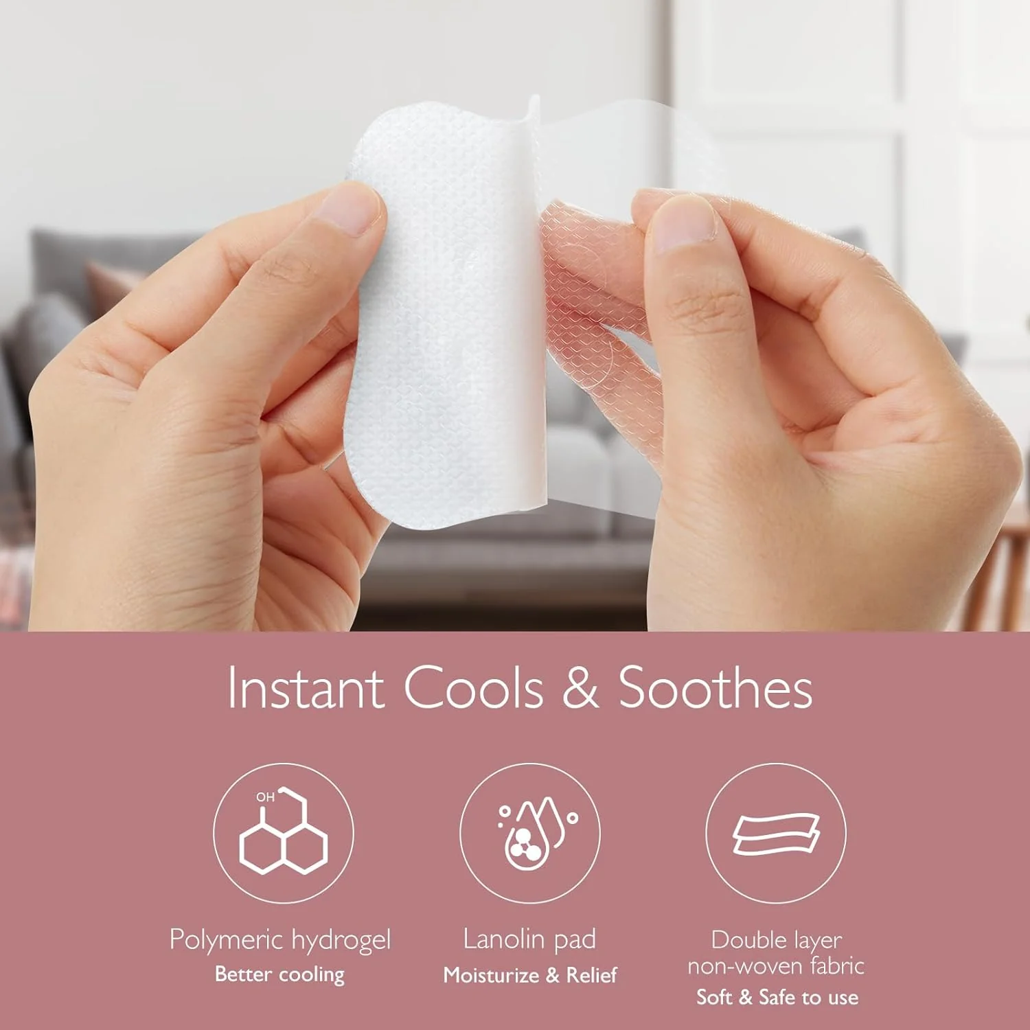 Pads de gel apaisants momcozy - Image 2