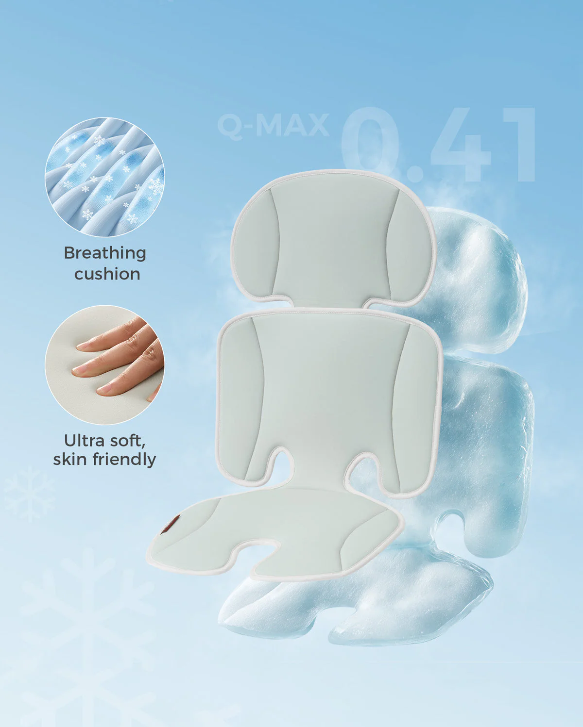 Coussin rafraîchissant pour poussette Momcozy - Image 6