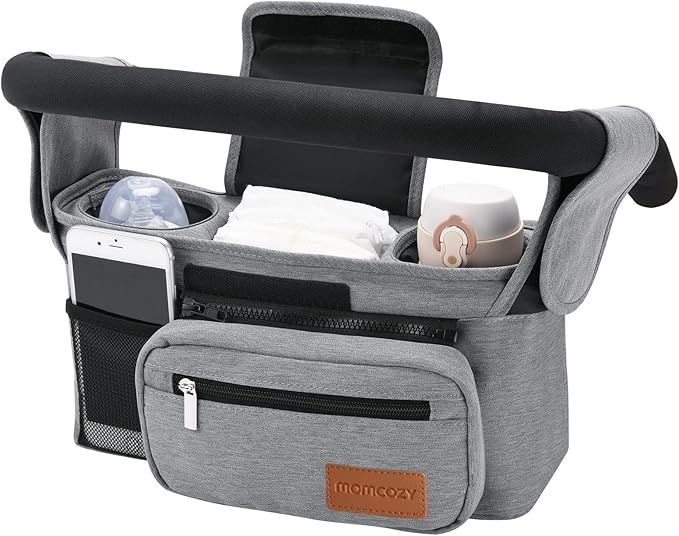 Organisateur de Poussette Momcozy – Porte-gobelet Tout-en-Un et pour Poussettes d’Animaux - Image 22