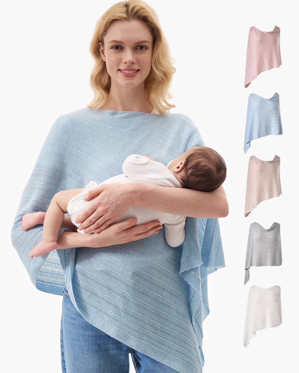 Couverture d’allaitement ultra-légère en tissu Tencel™ Lyocell - Image 37