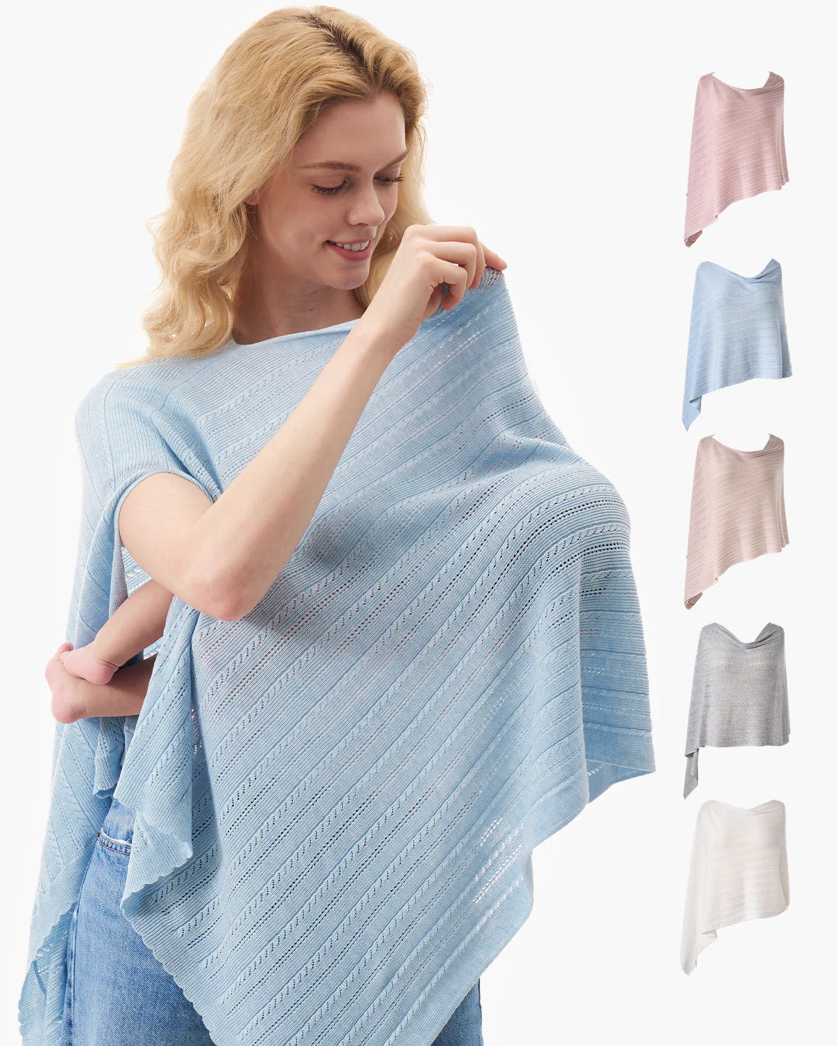 Couverture d’allaitement ultra-légère en tissu Tencel™ Lyocell - Image 38