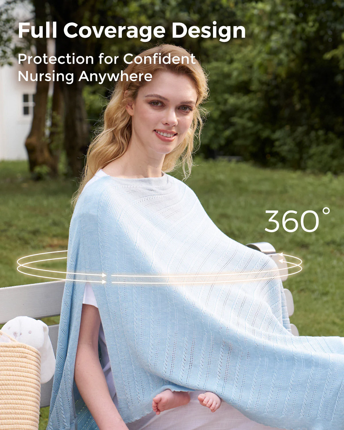Couverture d’allaitement ultra-légère en tissu Tencel™ Lyocell - Image 41