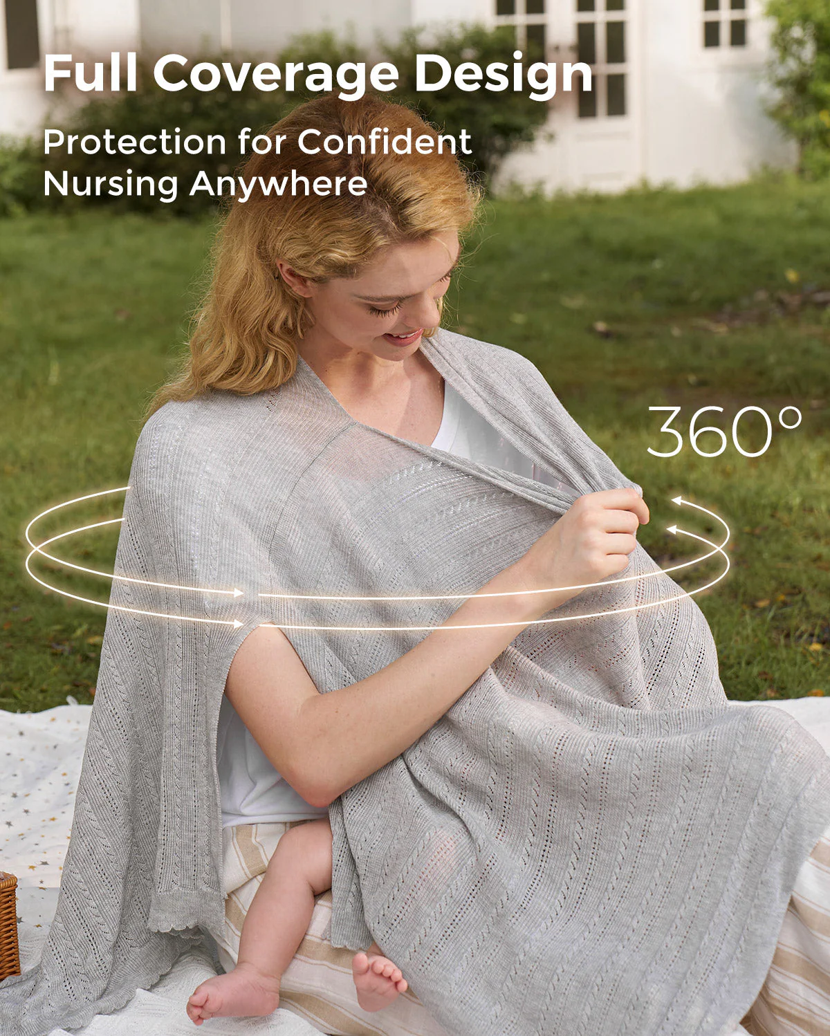 Couverture d’allaitement ultra-légère en tissu Tencel™ Lyocell - Image 43