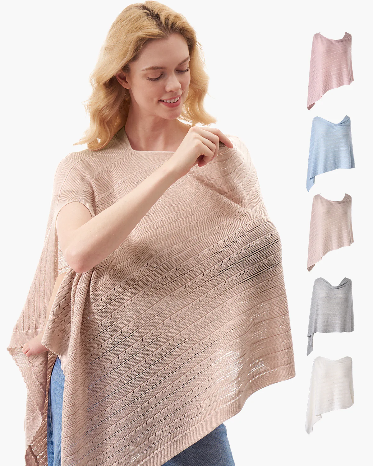 Couverture d’allaitement ultra-légère en tissu Tencel™ Lyocell - Image 44