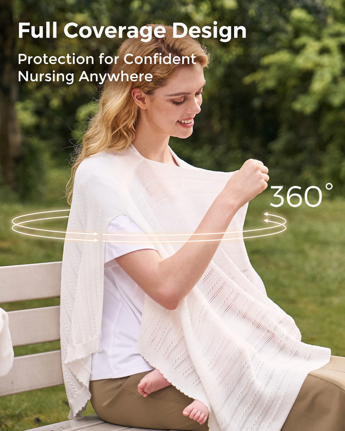 Couverture d’allaitement ultra-légère en tissu Tencel™ Lyocell - Image 7