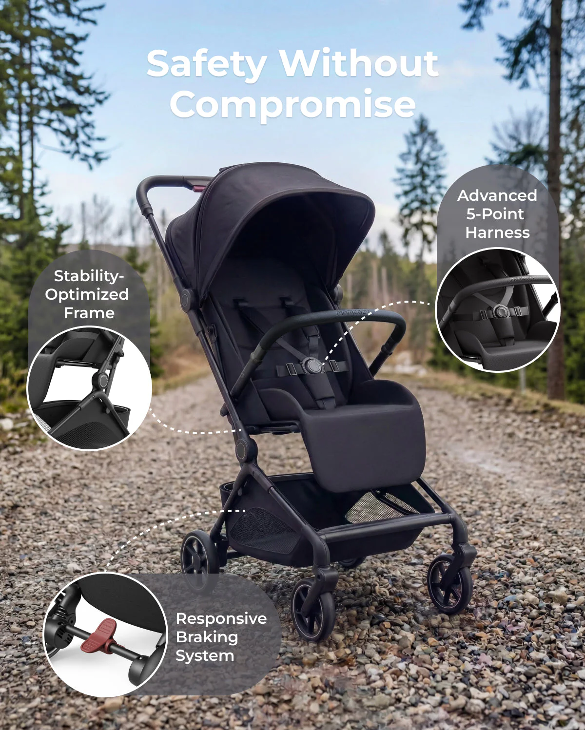 Momcozy Changego Baby Baby Stroller - Image 6