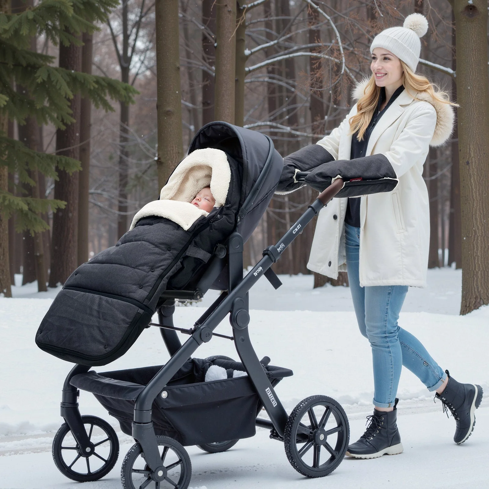 Chancelière universelle pour poussette Momcozy - Image 6