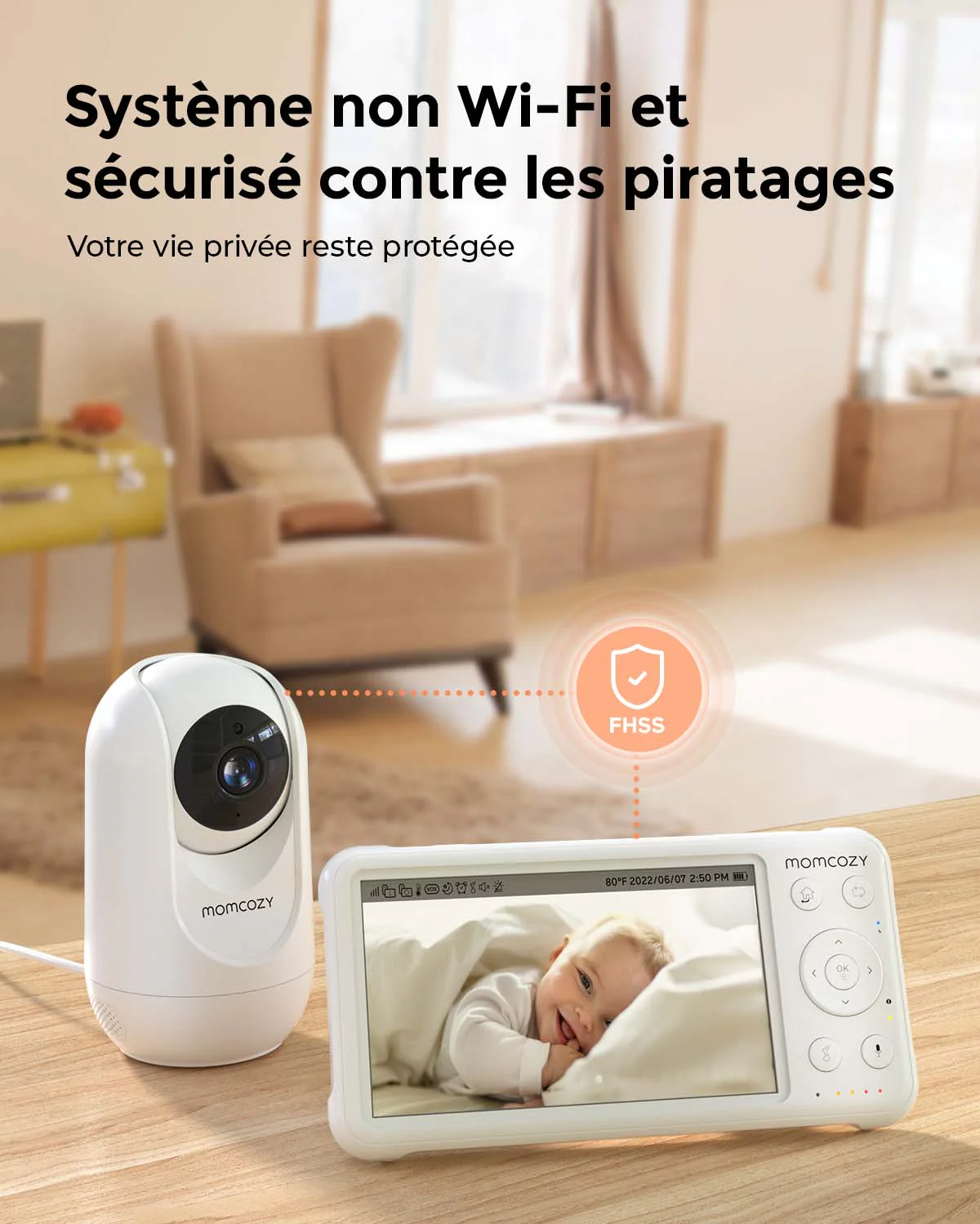 Babyphone vidéo 1080P haute performance BM01 - Image 20