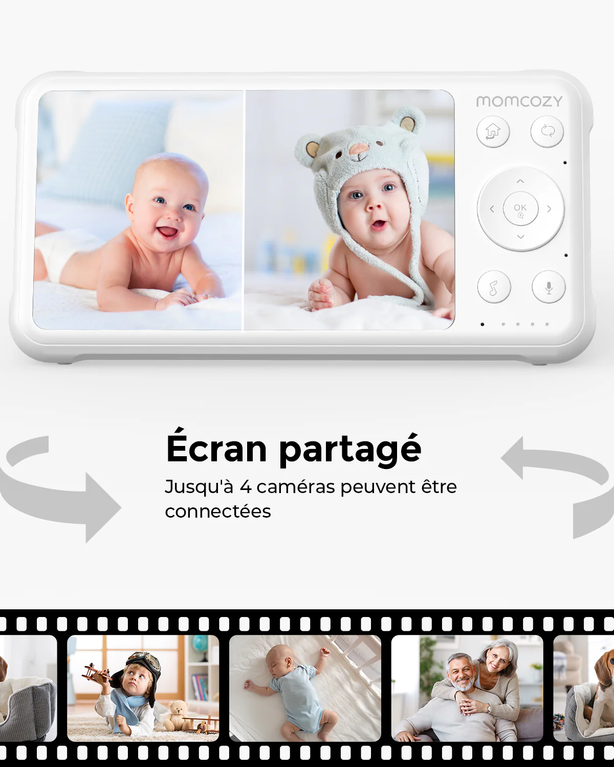 Babyphone vidéo 1080P haute performance BM01 - Image 21