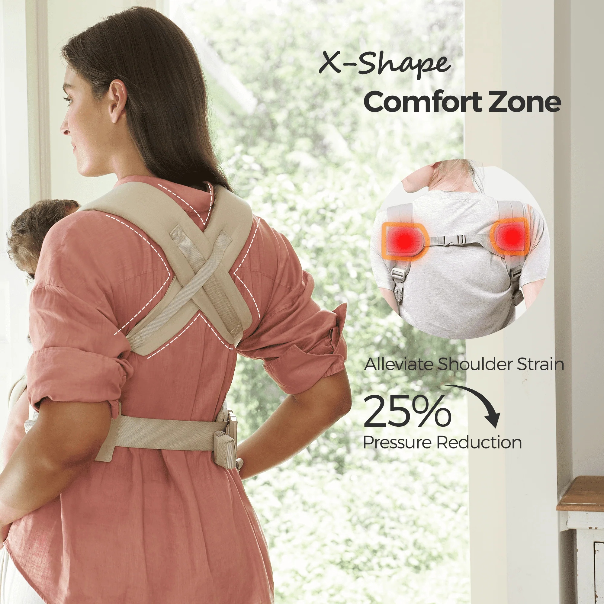 Porte-bébé nouveau-né Momcozy WeeSnug (0–3 mois) - Image 14