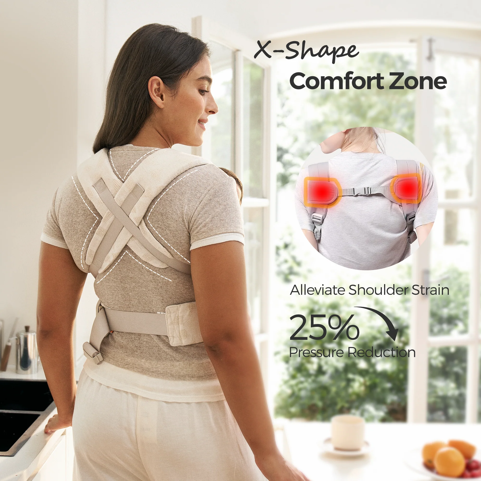 Porte-bébé nouveau-né Momcozy WeeSnug (0–3 mois) - Image 24
