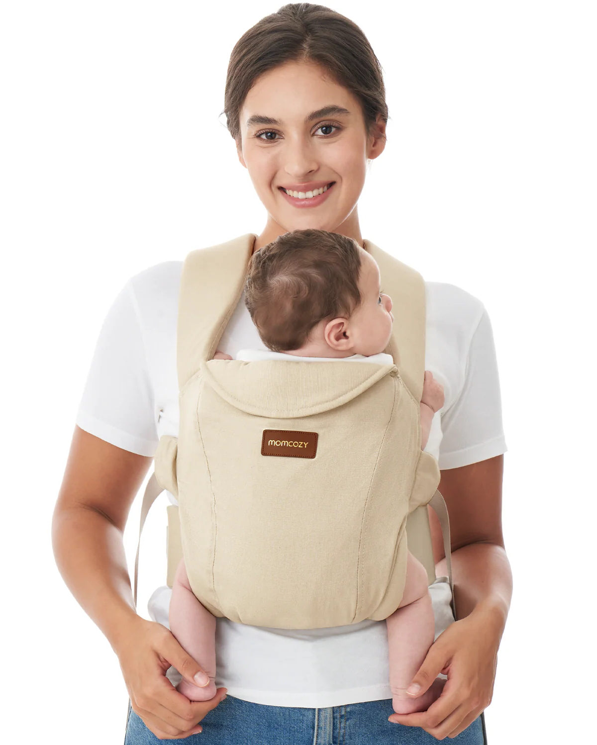 Porte-bébé nouveau-né Momcozy WeeSnug (0–3 mois) - Image 9