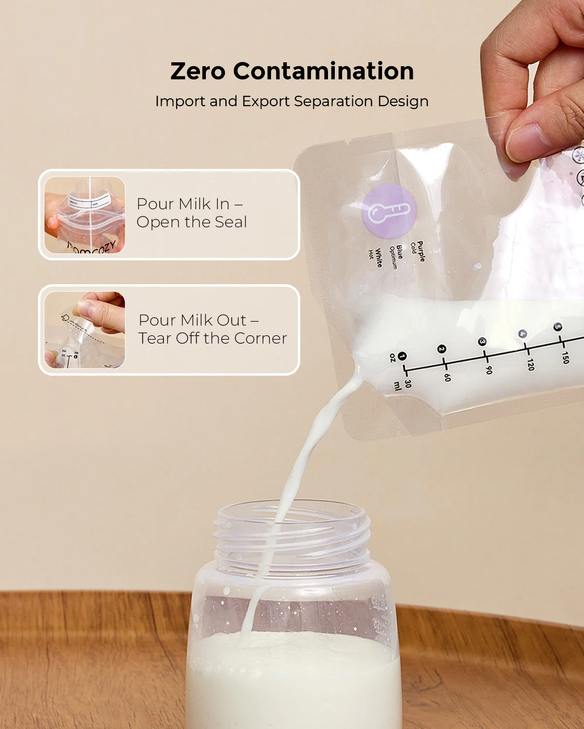 Chauffe-biberon Nutri Smart et 120 sachets de conservation du lait maternel - Image 11