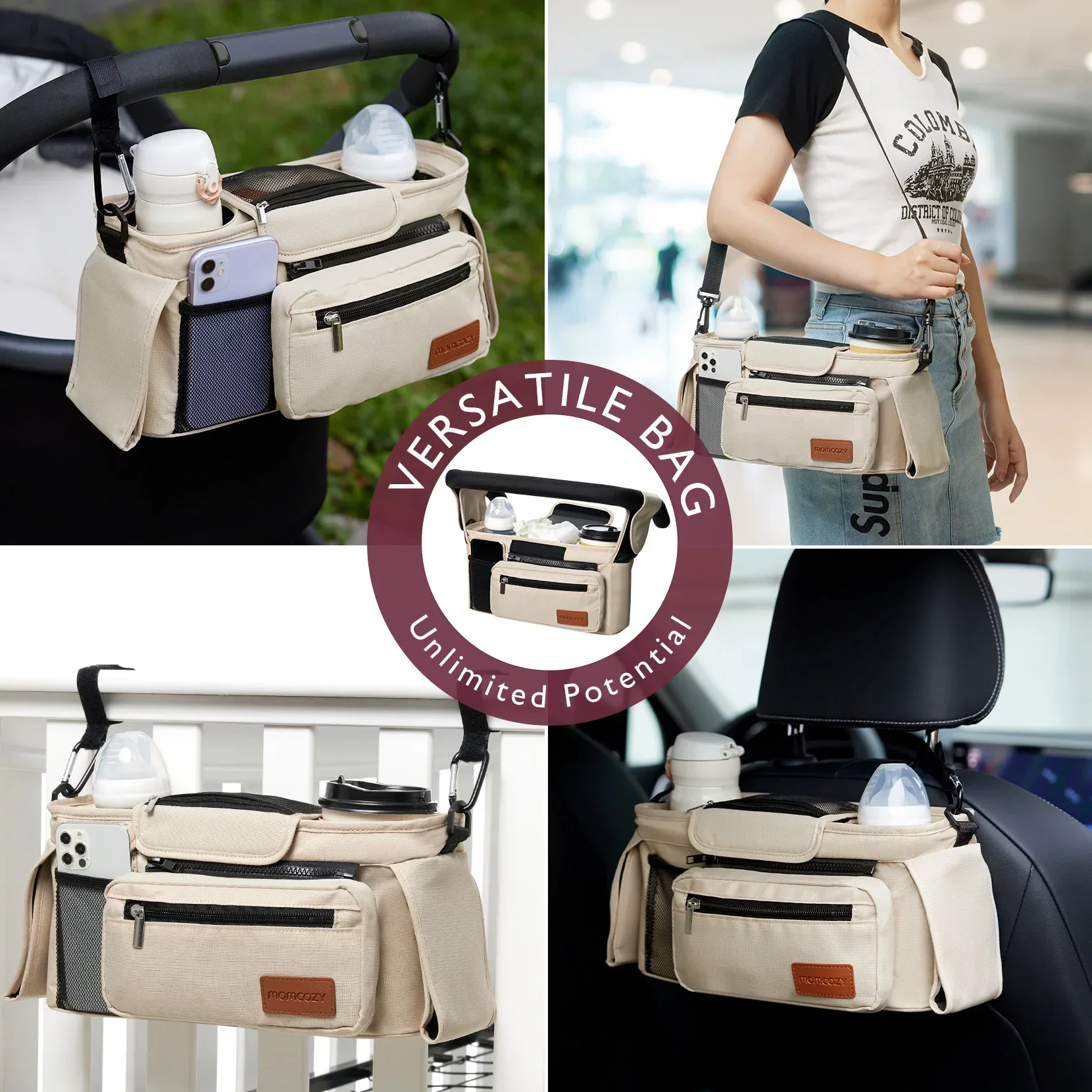Pack Déplacements : Poussette ChangeGo + Porte-bébé + Organisateur - Image 11