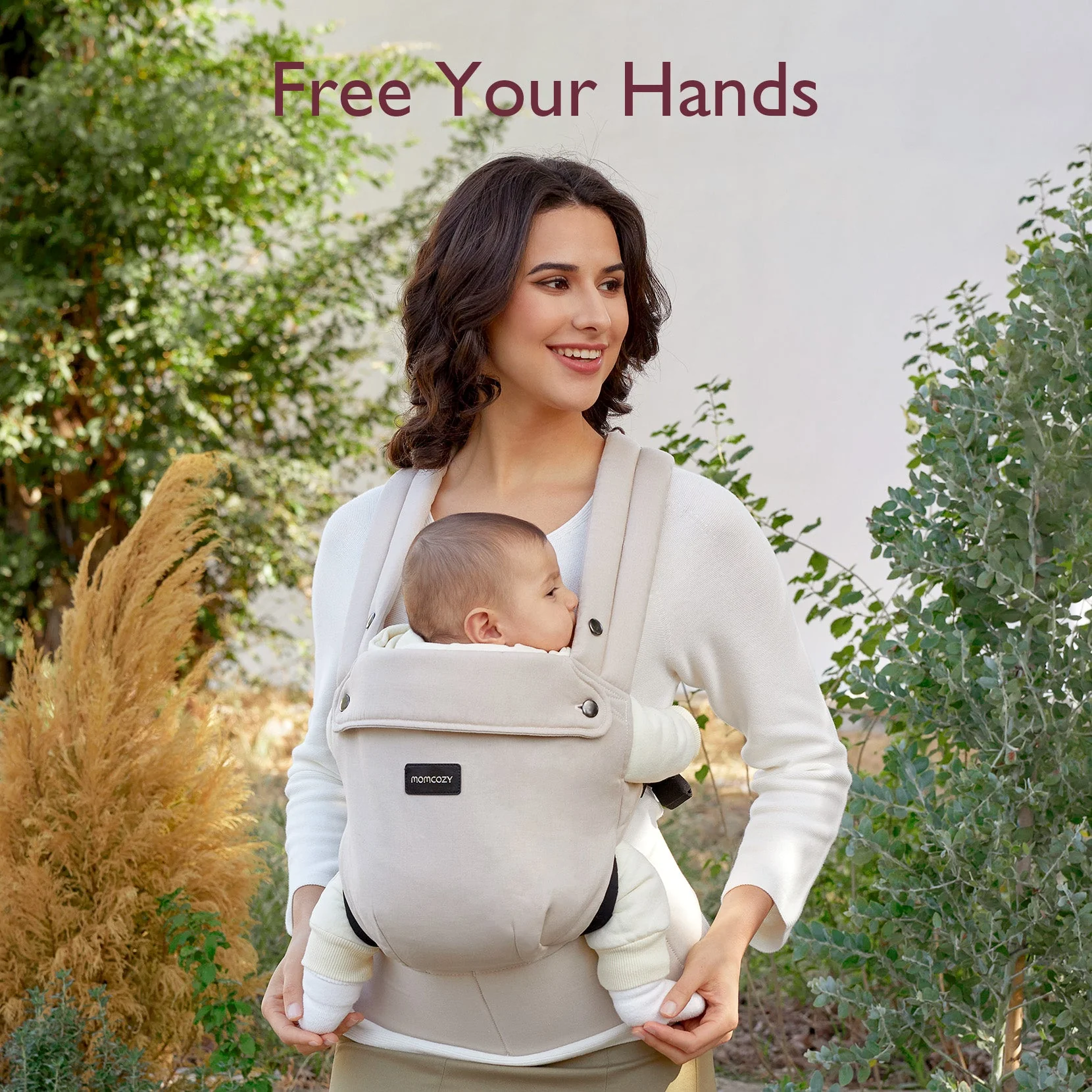 Porte-bébé Momcozy PureHug - Ergonomique, confortable & léger - Image 30