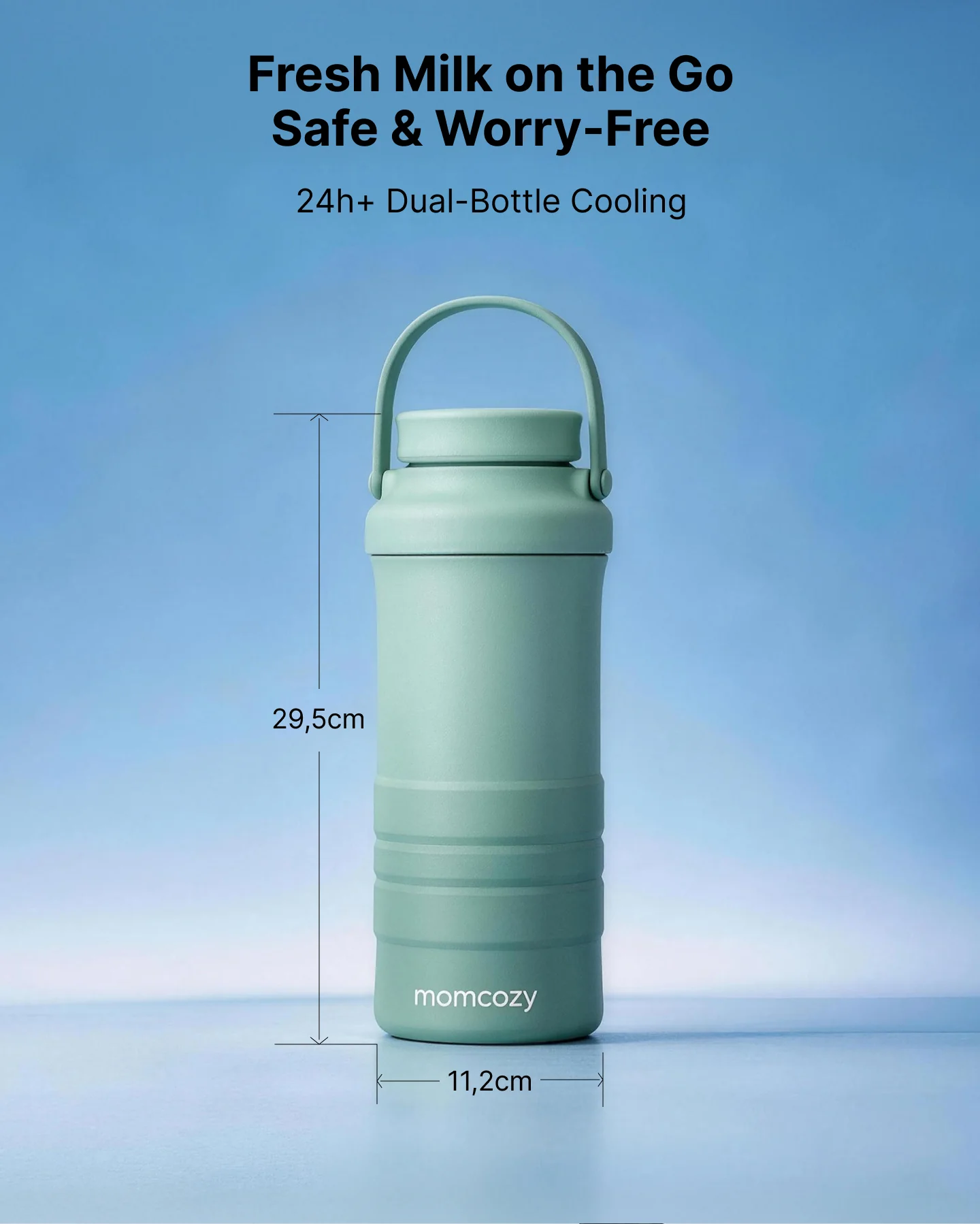 Pack Nomade : Chauffe-biberon Portable + Glacière à lait 650 ml - Image 4
