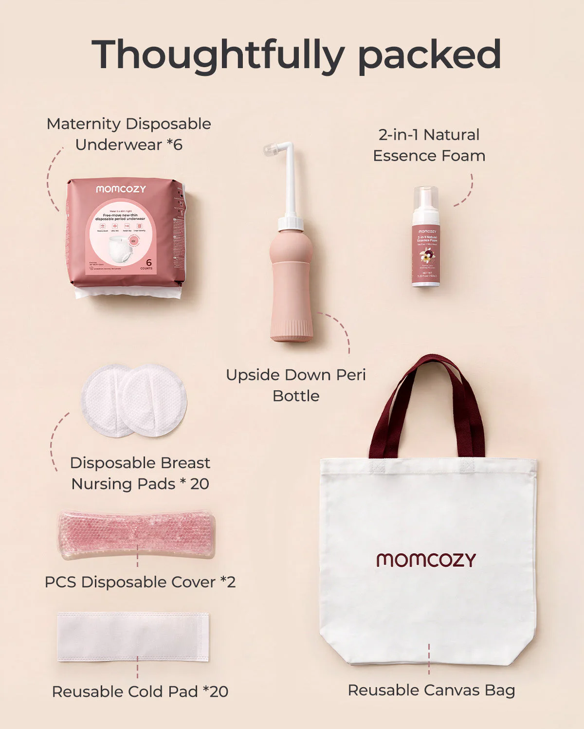 Kit essentiel de récupération post-partum - Image 18