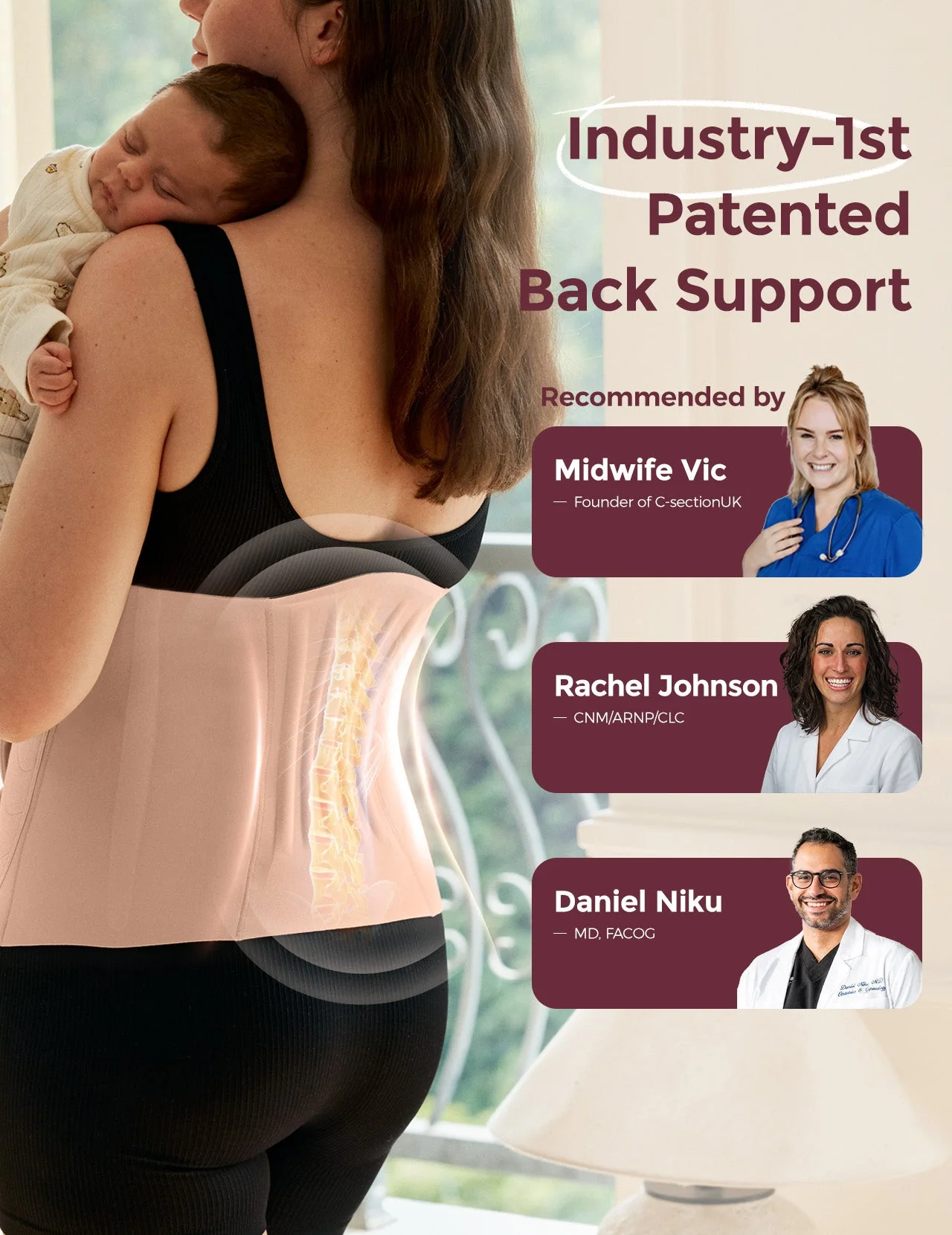 Pack Confort Grossesse : Ceinture de maintien Ergonest et soutien-gorge d’allaitement ultra doux sans coutures YN21 - Image 12
