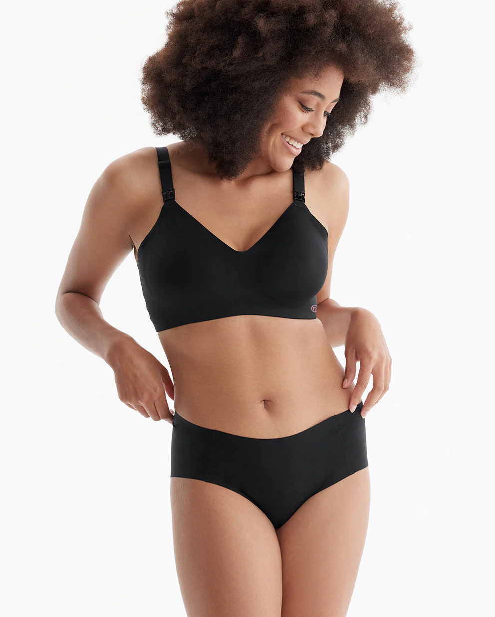 Pack Confort Grossesse : Ceinture de maintien Ergonest et soutien-gorge d’allaitement ultra doux sans coutures YN21 - Image 17