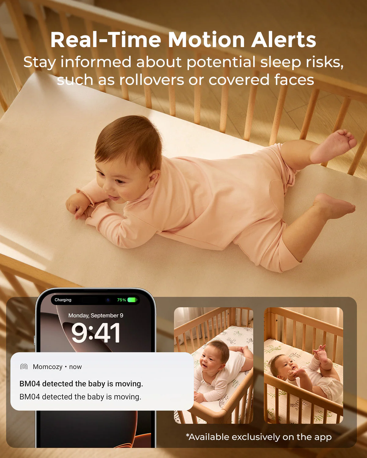 Ensemble pour le sommeil : Machine à sons portable et babyphone bimode BM04 - Image 3