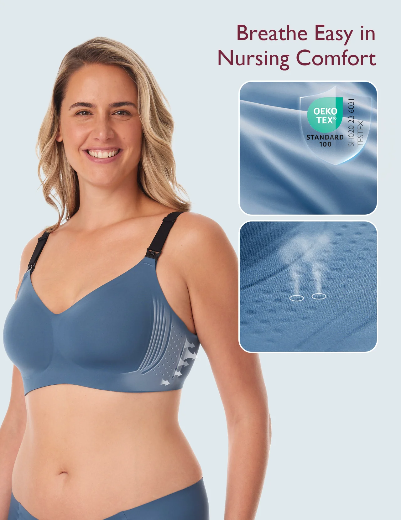 Stylish - V Jelly Strip Lift Soutien-gorge d'allaitement - Image 24