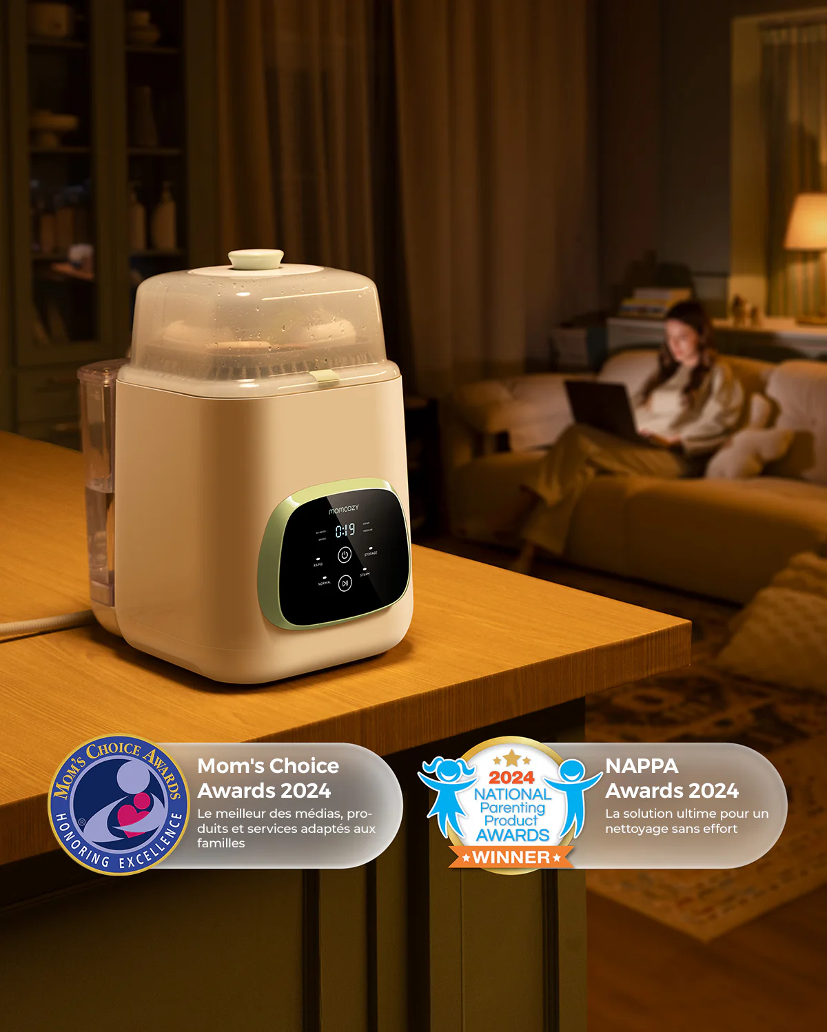 Pack nettoyage gain de temps : KleanPal Pro Lave-biberon + 120 comprimés nettoyants - Image 6