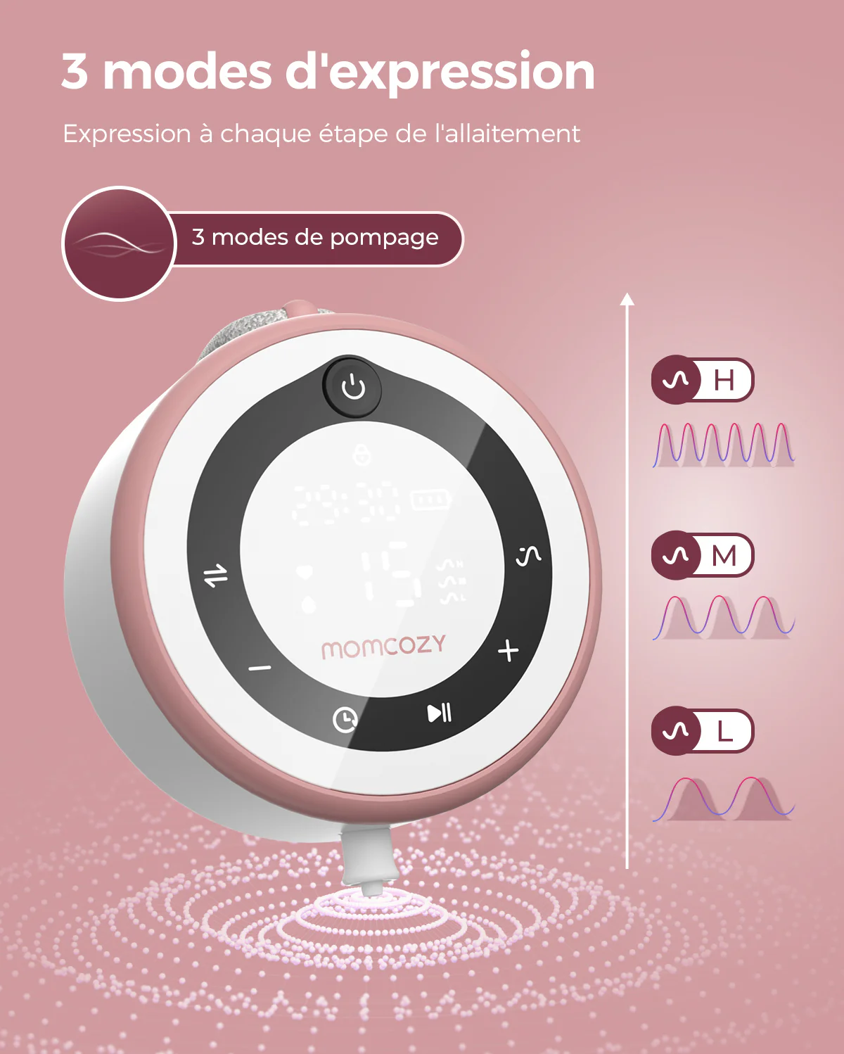 Tire-lait portable V1 Pro de qualité hospitalière - Image 3