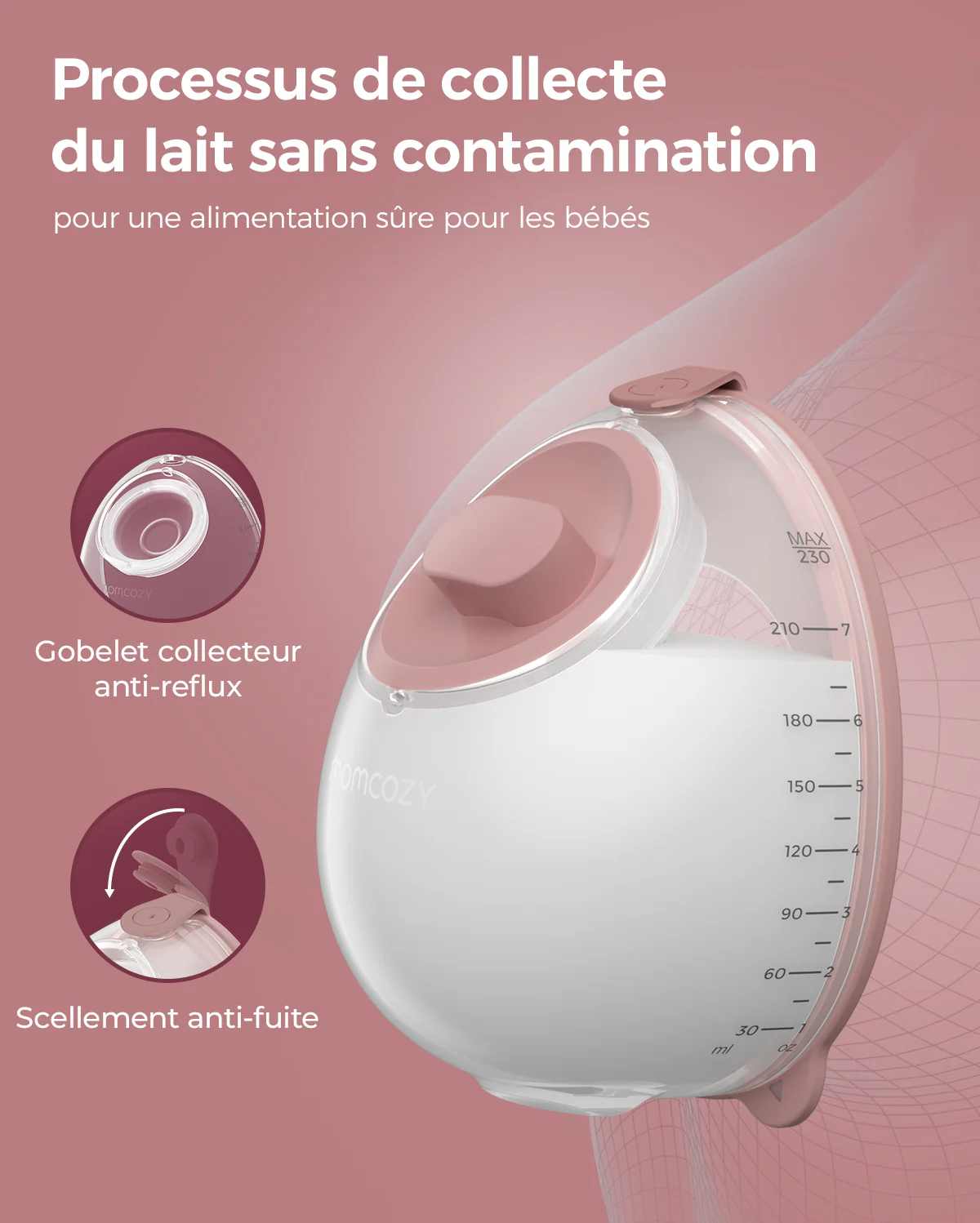 Tire-lait portable V1 Pro de qualité hospitalière - Image 4
