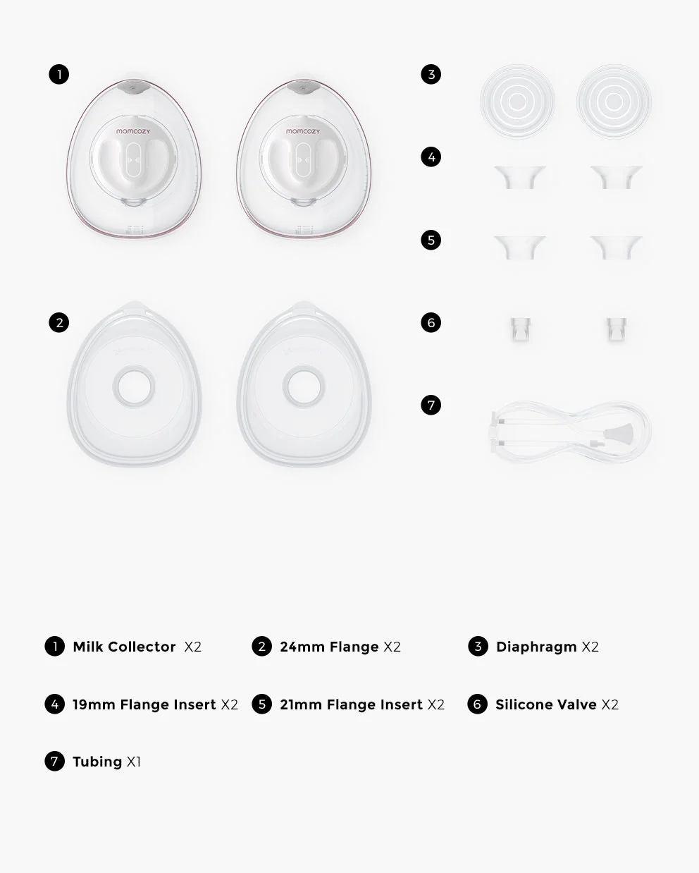 Pièces de rechange pour tire-lait mains libres V1/V2 - Image 54