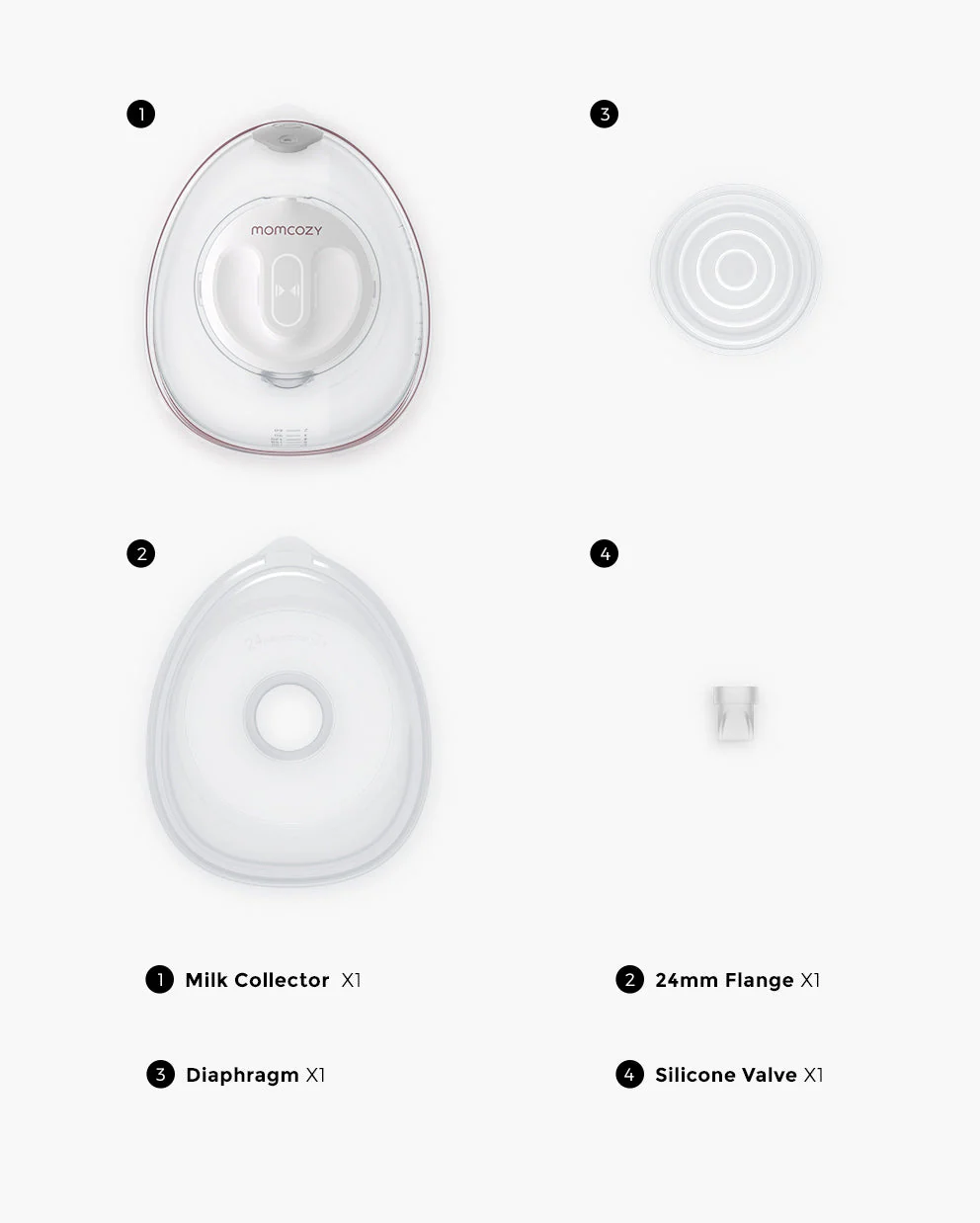 Pièces de rechange pour tire-lait mains libres V1/V2 - Image 55